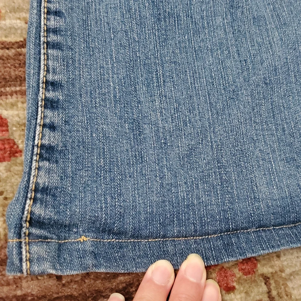 JANE - Flare Blue Jeans JR SIZE 11 - Picture 9 of 10